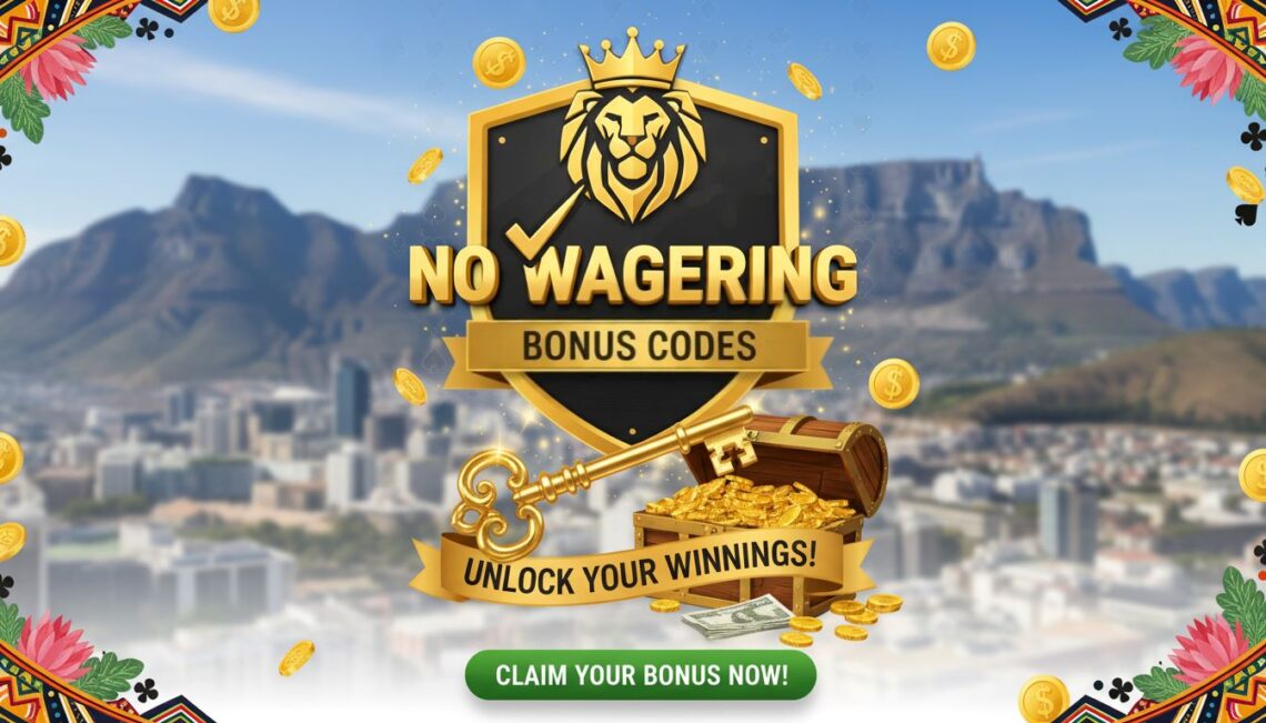 No-wagering bonus codes active in South Africa this month